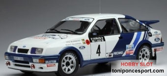 Ford Sierra RS Cosworth, No.4, 1000 Lakes Rallye, S.Blomqvist/B.Melander, 1988