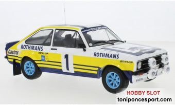 Ford Escort 1/18 IXO MK II RS 1800 No.1 Rallye Acropolis 1979 B.Waldegard/H.Thorszelius