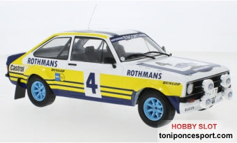 Ford Escort 1/18 IXO MK II RS 1800 No.4 Rallye Acropolis 1979 H.Mikkola/A.Hertz
