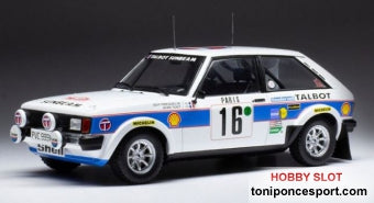 Talbot Sunbeam Lotus, No.16, Rallye Monte-Carlo, 1981 G.Frequelin/J.Todt