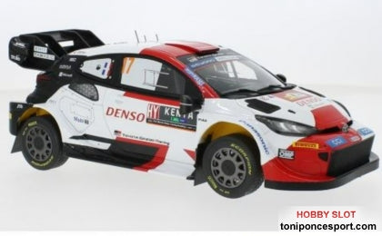 Toyota GR Yaris Rally1 hybrid #17 S. Ogier / V. Landais Toyota Gazoo racing  WRT Rallye WM Safari Rally 2023