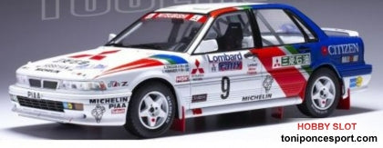 Mitsubishi Galant VR-4, No.9, RAC Rally, 1990 K.Eriksson/S.Parmander