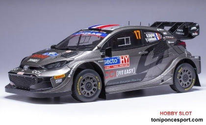 Toyota GR Yaris Rally1 hybrid #17 S.Ogier / V.Landals Winner Rally Finland 2024