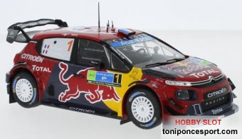 Citroen C3 WRC Nº1 Rallye Mexico 2019  S.Ogier/J.Ingrassia