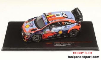 Hyundai i20 Coupe WRC, No.11, Rally Ypres, T.Neuville/M.Wydaeghe, 2021
