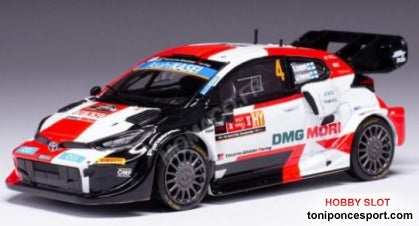 Toyota Yaris Rally 1, No.4, WRC, Rally Ypern, 2022 E.Lappi/J.Ferm