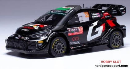 Toyota GR Yaris Rally1 Hybrid #33 Safari Rally Kenya 2024 E. Evans / S. Martin