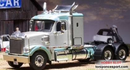 Camión Freightliner Coronado, silver/grün, 2008