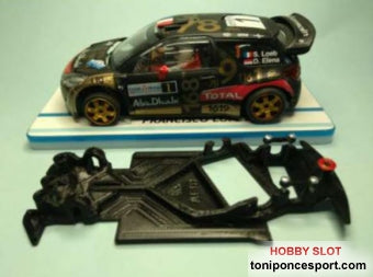 Chasis angular Race SOFT 2018 Citroën DS3 WRC SCX