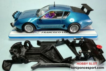 Chasis Angular Race SOFT Reanult Alpine A310 Team Slot