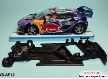 Chasis Angular RACE SOFT compatible Ford Puma WRC SCX
