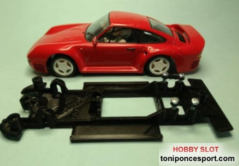 Chasis Lineal Black Porsche 959 MSC