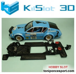 Chasis lineal black Renault Alpine A310 Avant.