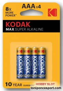 Pilas AAA LR03 (4 Unidades) Kodak