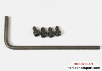 Tornillos fijacion motor RX + llave allen especial