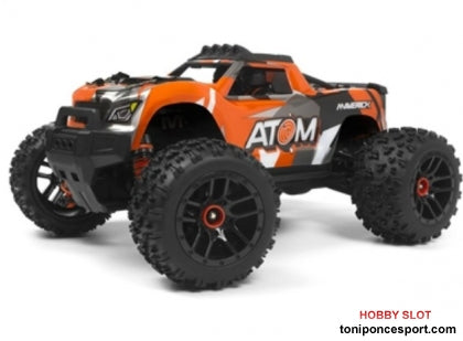 Monster Maverick Atom 1/18 4WD Electric Truck - Orange
