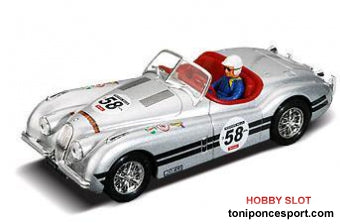 Jaguart XK120 Silver nº58 (NC-1)