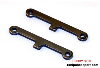 Refuerzo Soporte Trapecios (XB10 / MT1 / Megane / Mercedes SLS) Color Aluminio Rojo