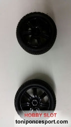 Set Llantas y Neumaticos (2pcs) (ALLIGATOR-CRAZY)