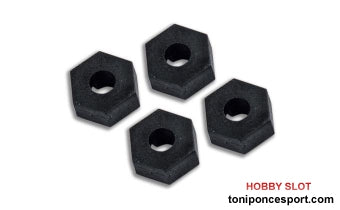 Hexagono Rueda 4pcs 1/12