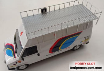 Furgon Asistencia Equipo Peugeot Rallye Montecarlo 1985
