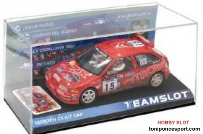 Citroen ZX Kit Car Nº15 Rallye Catalunya 1997 Jesus Puras - Carlos Del Barrio (Efecto sucio)