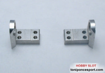 Soporte cojinete eje trasero S32+S24. Aluminio 6.5x12.8x13.3mm.