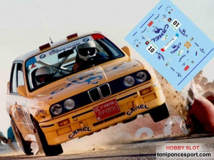 Calca BMW M3 El Corte Inglés 1989 José Mª. Ponce - Gaspar León 1/43