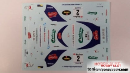 Calca Seat Ibiza Kit-Car Rallye Isla de Gran Canaria 1997 José Mª. Ponce - Gaspar León 1/43