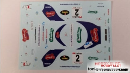 Calca Seat Ibiza Kit-Car Rallye Maspalomas 1997 José Mª. Ponce / Gaspar León 1/43