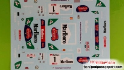 Calca BMW M3 Rallye Villa de Teror 2000 Jose Mª. Ponce - Carlos Larrodé 1/43