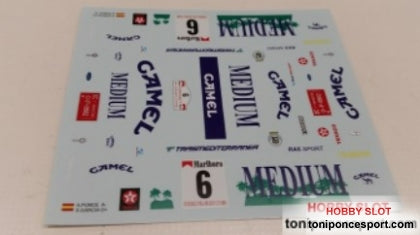 Calca Ford Escort RS Cosworth Rallye Isla de Gran Canaria 1993 Toñi Ponce - S. Garcia 1/43