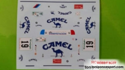 Calca BMW M3 Rallye El Corte Ingles 1990 Toñi Ponce - M. Morales 1/43