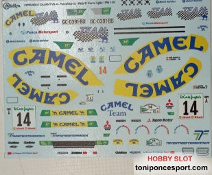 Calca Mitsubishi Galant VR-4 Rallye El Corte Ingles 1996 Toñi Ponce - S. Garcia 1/43