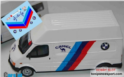 Calca Ford Transit Asistencia 1989 Camel BMW M3 José Mª. Ponce 1/32