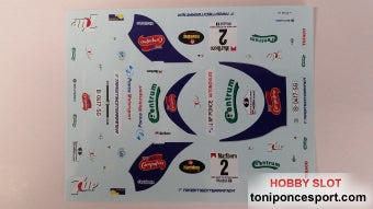 Calca Seat Ibiza Kit-Car Rallye Isla de Gran Canaria 1997 José Mª. Ponce - Gaspar León 1/32