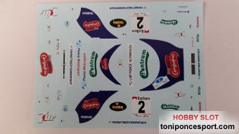 Calca Seat Ibiza Kit-Car Rallye Maspalomas 1997 José Mª. Ponce / Gaspar León 1/32