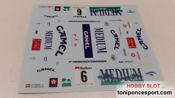 Calca Ford Escort RS Cosworth Rallye Isla de Gran Canaria 1993 Toñi Ponce - S. Garcia 1/32