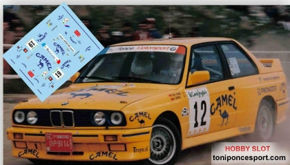 Calca BMW M3 Rallye El Corte Ingles 1992 Toñi Ponce - S. Garcia 1/32