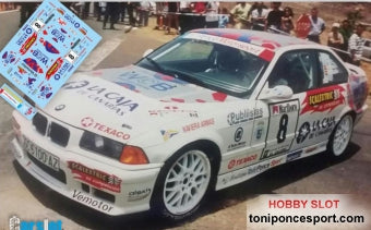Calca BMW M3 E36 Rallye Telde 2.001 " Toñi Ponce - P. Delgado " 1/32