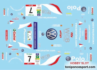 Volkswagen Polo S-1600 Rallye El Corte Ingles 2006 "Toñi Ponce - R. Glez" 1/32