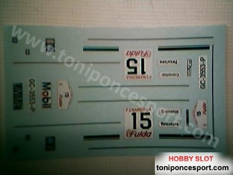 Calca Volkswagen Golf GTI Mk1 Rallye de Maspalomas 1982 José Mª. Ponce - Isabel Fernandez 1/24