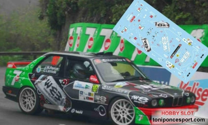 Calca BMW M3 Rallye de Canarias 2014 Jose Mª. Ponce - Carlos Larrode 1/24