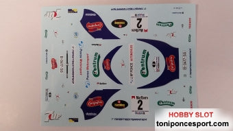 Calca Seat Ibiza Kit-Car Rallye Isla de Gran Canaria 1997 José Mª. Ponce - Gaspar León 1/24