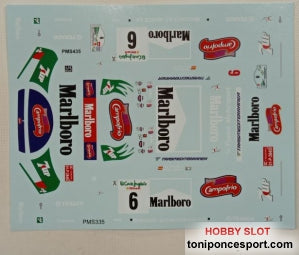 Calca Peugeot 306 Maxi Kit-Car Rally El Corte Inglés 1999 J. Mª. Ponce - C. Larrodé 1/24