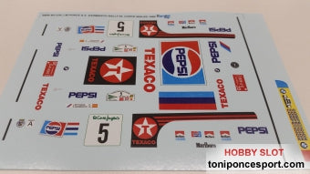 Calca BMW M3 Rallye EL Corte Ingles 1988 José Mª Ponce - Antonio Sarmiento 1/24