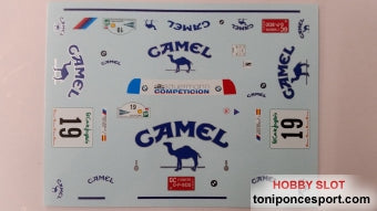 Calca BMW M3 Rallye El Corte Ingles 1990 "Toñi Ponce - M. Morales" 1/24