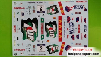 Calca BMW M3 Rallye Isla de Gran Canaria 2002 José Mª. Ponce - Carlos Larrodé 1/18