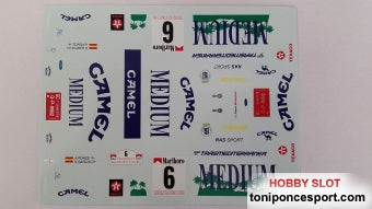 Calca Ford Escort RS Cosworth Rallye Isla de Gran Canaria 1993 Toñi Ponce - S. Garcia 1/18