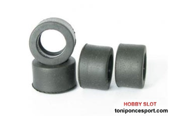 4 NEUM. SLICK ANCHO 1:24 23X14MM (x4)